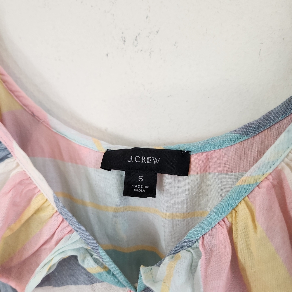 J.crew Stripe Midi Dress - Picture 8 of 8